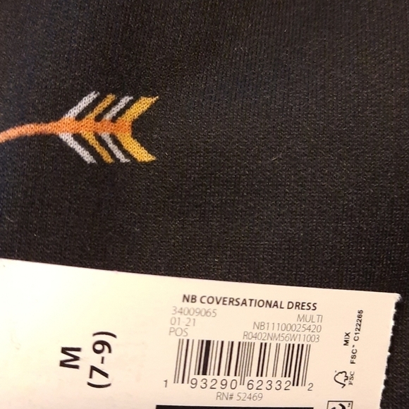 NB Conversational 👗 Dress with Hoodie NWT - Picture 6 of 7